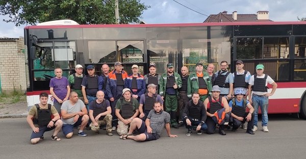 Працівники наших комунальних служб повернулися з Херсону