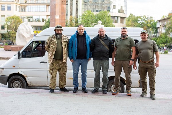 Поїздка до наших захисників