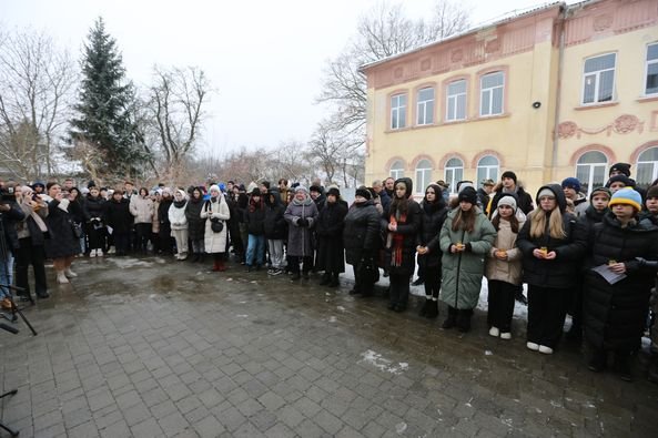 Відкрили анотаційну дошку франківцю Назарію Лугарєву