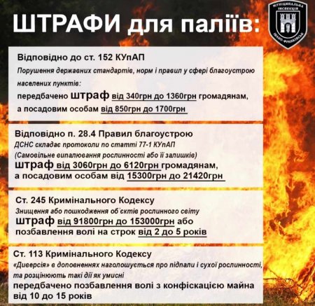 Безвідповідальні мешканці Івано-Франківської громади розпочали «спалювальний сезон»