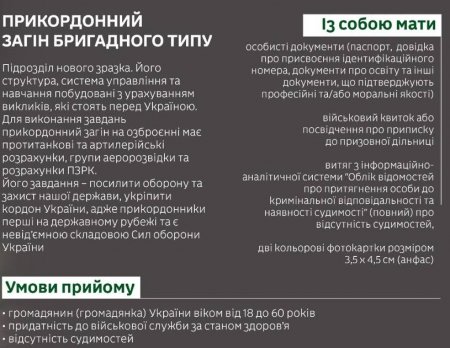В Державній прикордонній службі України триває рекрутингова кампанія