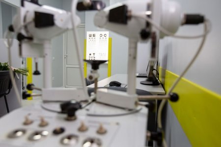 У міській дитячій поліклініці відкрили великий відремонтований та оновлений кабінет лікаря-окуліста.