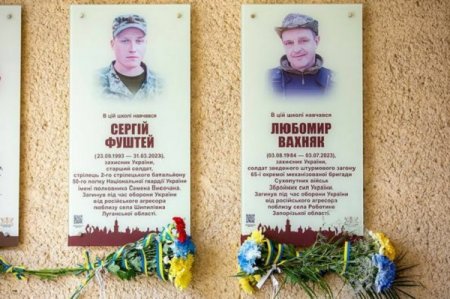 Пам'яті полеглих Сергія Фуштея та Любомира Вахняка