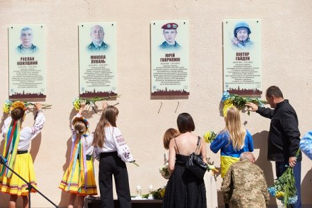 Полеглі, але не забуті: у день села Чукалівки відкрили анотаційні дошки чотирьом Героям