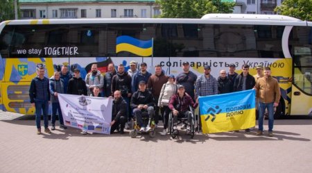 Інгольштадт подарував доступний автобус: ним вже встигли вирушити на змагання Івано-Франківські ветерани