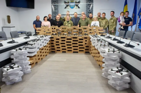 210 FPV-дронів для підсилення військових на фронті